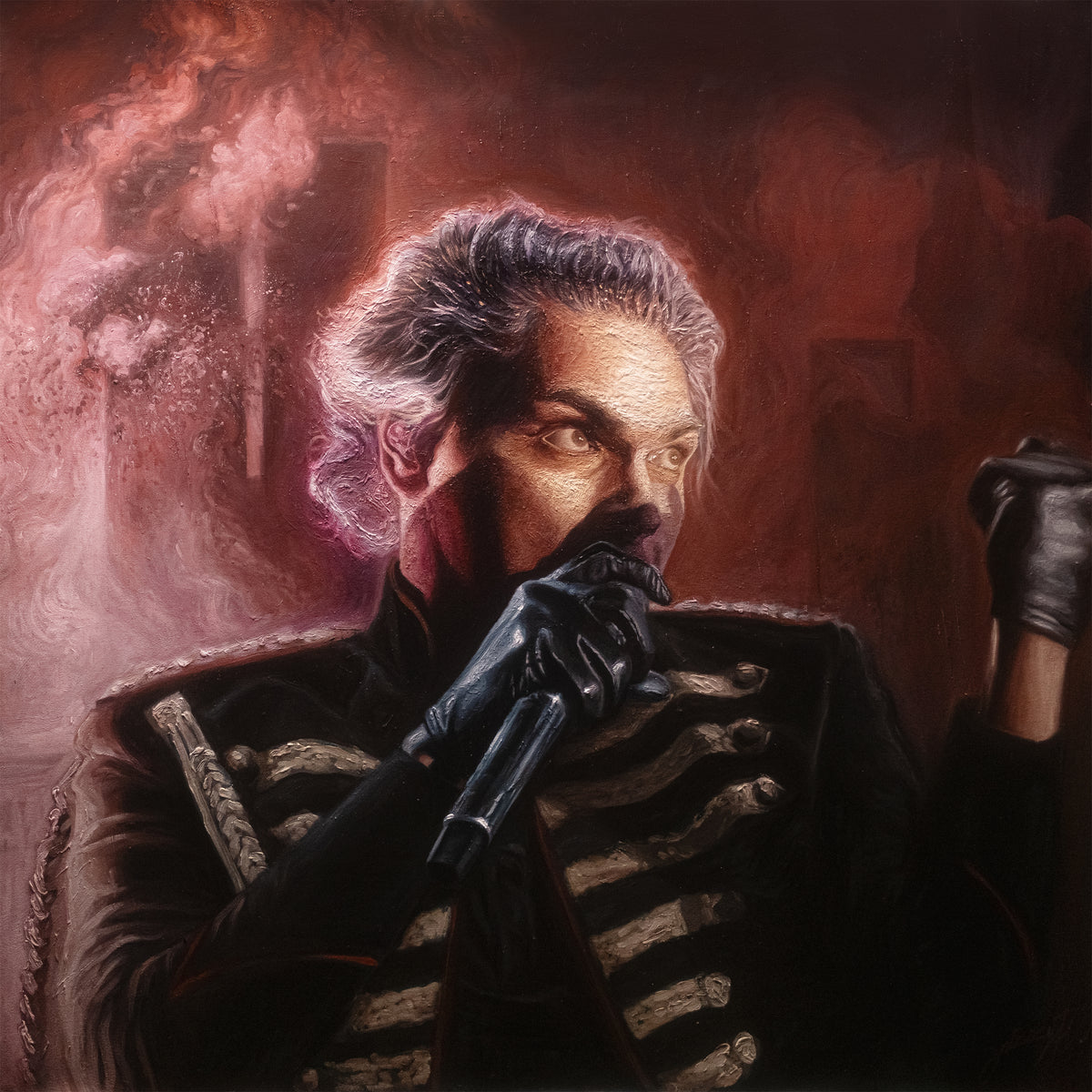 Black Parade Óleo Original